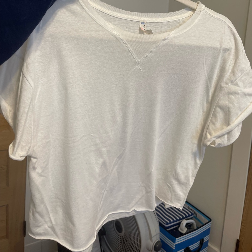 Free People Movement White TShirt